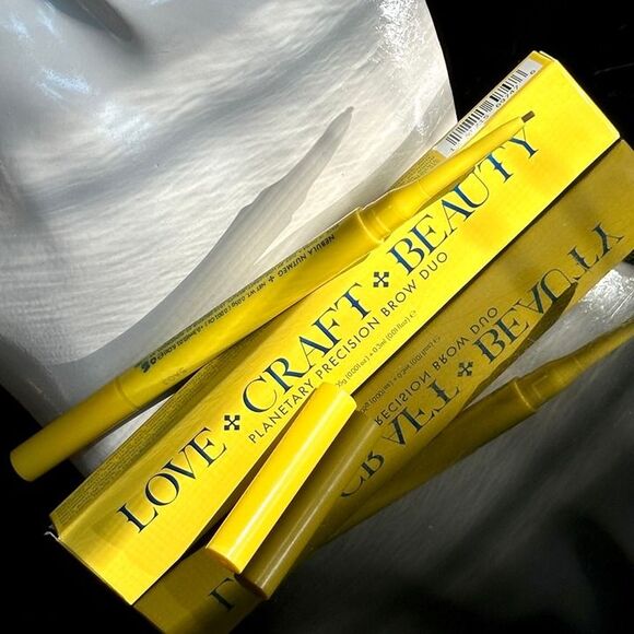 NIB 2Pc Huda Beauty Bomb Brows Full n Fluffy Gel & Precision Brow Pen Pencil Duo - Picture 3 of 12